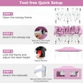 thumbnail image 6 of Costway 10 x 20 FT Pop up Canopy  Outdoor Canopy Tent with 6 Sidewalls Carrying Bag, 6 of 10