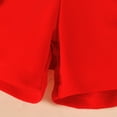thumbnail image 6 of Hessimy Baby Girl Outfit Tops and Shorts Set Toddler Girl Spring Summer Clothes,Spring Summer Wear(Red,3-4 Years), 6 of 7