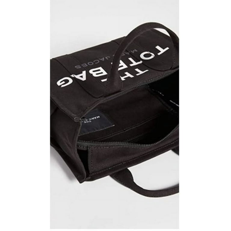 Marc Jacobs, The Medium Tote Bag, Black, 100% Canvas, Zipper