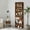 Wood grain brown, variant on 6 Tier Wood Bookcase, 71" Tall Freestanding Bookshelf, Floor Standing Open Display Rack, Storage Book Shelf for Living Room Home Office, Brown