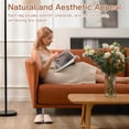 thumbnail image 5 of Wood Furniture Legs 4 inch Sofa Legs Pack of 4 Square Couch Legs Brown Mid-Century Modern Replacement Legs for Armchair Recliner Coffee Table Dresser, 5 of 6