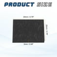 thumbnail image 2 of Rectangle Graphite Block Disk Ingot High Purity Graphite Electrode Plate Sheet 20x20x2mm for Melting Casting Electrolysis, Pack of 2, 2 of 6