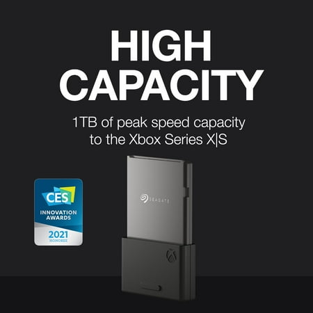 Seagate - 1TB Storage Expansion Card for Xbox Series X|S Internal NVMe SSD - Black