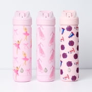 TAL 26oz Stainless Steel Ranger Water Bottle with Easy Sip Straw, Cheer