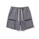 thumbnail image 4 of pstuiky Pantalones cortos para hombre, Pantalones cortos casuales de moda para hombre, de color liso, con bolsillo y cintura elástica. Pantalones cortos de entrenamiento, 4 of 7