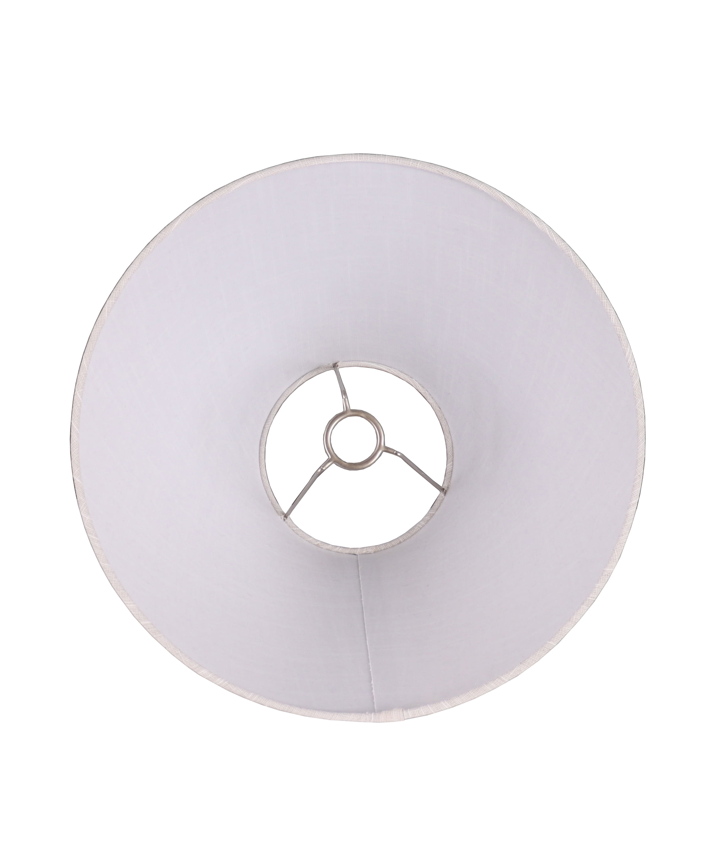 Simplee Adesso Taupe Fabric Tapered Uno Lamp Shade, 10"H x 15"D, Transitional, Adult Office, Dorm Room Use
