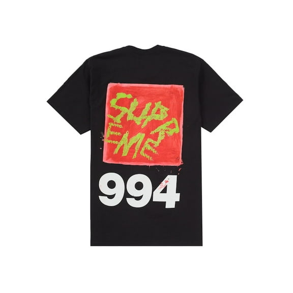 Supreme Men's Paint Tee Black, from StockX