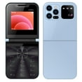 UAEBM 2024 New Mini Flip Mobile Phone 2G, Unlocked Flip Phone for