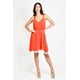 thumbnail image 1 of Vestido Roman Fashion Juvenil Naranja 1817 M, 1 of 5