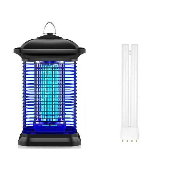 AMUFER Bug Zapper with 18W Replacement Bulb