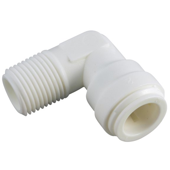 Anderson Metals Corp. Male Elbow Fitting - 3/8 In. Od X 1/4 In. Mip, Multicolor