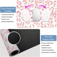 thumbnail image 3 of Large Extended Gaming Mouse Pad, Woman Pink Mousepad with Stitched Edges XXL Size, Desk Mat Wireless Mouse Keyboard Mat for Desktop Laptop, Work, Game, Office, Home 31.5x15.75 Inchs, 3 of 6