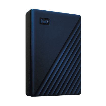 WD - My Passport for Mac 4TB External USB 3.0 Portable Hard Drive - Blue
