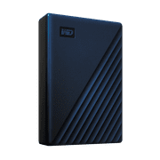 Western Digital 4TB WD My Passport for Mac USB 3.2 Gen 1, 2.5 Portable External Hard Drive HDD, Blue - WDBA2F0040BBL-WESN