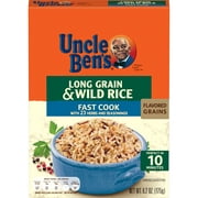UNCLE BEN'S Flavored Grains: Long Grain & Wild Fast, 6.2oz Side