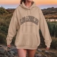 thumbnail image 2 of Ccpelsie Sweat à Capuche pour Femmes Manches Longues Décontracté Chandails en Molleton Élégants avec Multi-Poches pour Randonnée Activité Extérieure (Kaki, m), 2 of 7