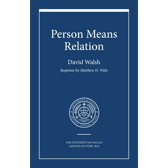 Person Means Relation, (Paperback)