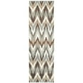 thumbnail image 2 of Oriental Weavers Verona Area Rug - 004D6 - 9'10" x 12'10" - in Gray/ Taupe - Plush Soft Shag, Modern Style, Stain Resistant, Cushion Feel, Family, Dining, Living Room Rug, 2 of 5