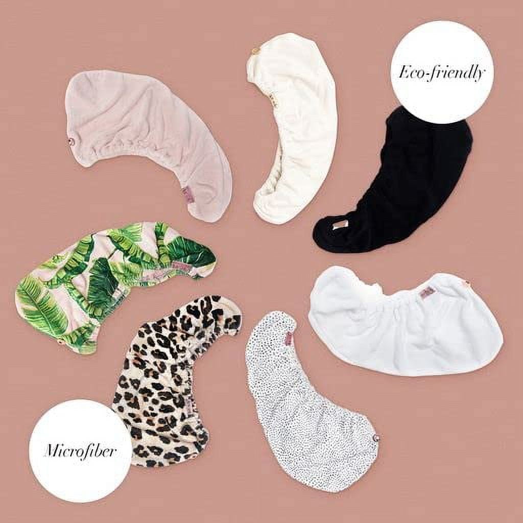 Kitsch Super Absorbent Microfiber Hair Towel Wrap, 1 Count