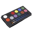 thumbnail image 4 of Pintura facial 12 colores pintura DIY operación Simple grado alimenticio ligero portátil Kit de pintura facial para niños y adultos ANGGREK Otros, 4 of 8