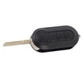 thumbnail image 3 of Remote Key, Black 434MHz Wearproof 3 Button Car Smart Key  For Repair Replacement For  500, 3 of 8