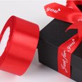 thumbnail image 4 of Nvzi Cinta roja de 1,2 cm x 22 metros, 2 piezas - Hecha de cinta de poliéster, ideal para bodas, San Valentín, decoración navideña y para envolver ramos de novia., 4 of 5