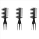 thumbnail image 1 of 3X Herramienta de SalóN de Belleza de Peine de Pelo de Doble Cara con Peine de Dientes Anchos, 1 of 8