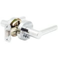thumbnail image 3 of Zurich Door Lever with Round Rosette, Privacy (Bed/Bath) Latch, Polished Chrome by Stone Harbor Hardware, 3 of 3