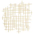 thumbnail image 4 of Contemporary Home Living 30.75" Gold Small Abstract Hanging Wall Decoration, 4 of 5