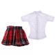 thumbnail image 1 of Ropa de Figura Yotijar Minifalda Roja Accesorios 1/6 Femenina, 1 of 10