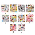thumbnail image 3 of 50pcs Valise Autocollant PVC Imperméable à l'Eau Ordinateur Portable Autocollant Anglais Phrase Réfrigérateur Autocollant Imperméable à l'Eau Réfrigérateur Décoration Paster, Type 8, 3 of 7
