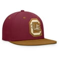 thumbnail image 3 of Men's Fanatics Garnet/Brown South Carolina Gamecocks NoBo Fitted Hat, 3 of 4