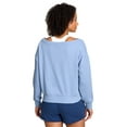 thumbnail image 3 of Reebok Women's Studio Off the Shoulder Sweatshirt, Sizes XS-XXXL, 3 of 5