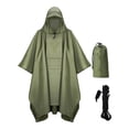 thumbnail image 4 of Poncho para adultos,Poncho de lluvia reutilizable con capucha para adultos,Chaqueta impermeable Ropa impermeable Impermeable Mujeres Hombres,Poncho con capucha informal ,capa, 4 of 8