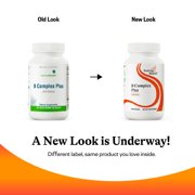 Seeking Health B Complex Plus - Vitamin B Complex Supplement with Choline & Riboflavin - Supports Brain Health, Digestion, Energy - 100 Capsules