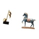 thumbnail image 5 of Figura de caballo para escritorio, escultura animal, estatua de caballo de resina, centro de mesa, adorno. Material de resina creativo, ideal para la, 5 of 8