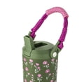 thumbnail image 4 of Jacey Duprie x TAL Hudson 24oz Stainless Steel Water Bottle with Paracord Handle, Jardin, 4 of 7