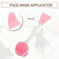 thumbnail image 5 of Unique Bargains Silicone Facial Cleansing Brush Multifunction Face Scrubber for Face Skincare Pink White 6.10"x1.57", 5 of 7