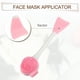thumbnail image 5 of Cepillo de limpieza facial de silicona Unique Bargains, limpiador de cara multifuncional de mano para el cuidado de la piel 6.10"x1.57" rosa y blanco, 5 of 7