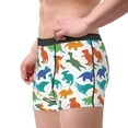 thumbnail image 4 of Naloa Colorful Dinosaur Print Mens Underwear - Boxers for Men, Classic Briefs for Men, 4 of 9