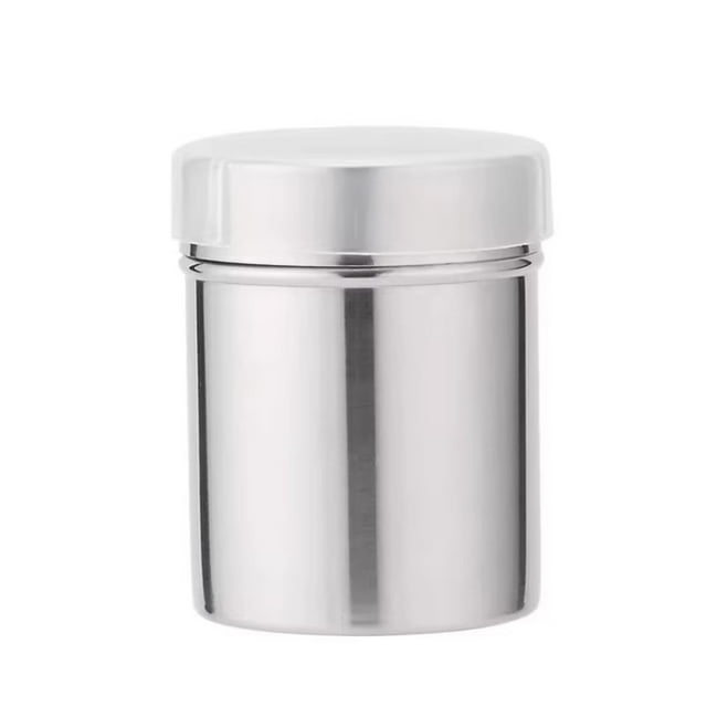 1 Pack Shaker Dispenser Container Stainless Steel For Flour Powdered Sugar Baking Cocoa Cornstarch