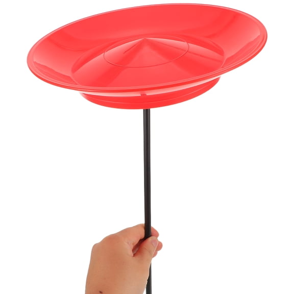 SEWCHICS 8.5 Inch Lightweight Plastic Juggling Plates Set for Circus, Party, and Performance with Assorted Bright Colors