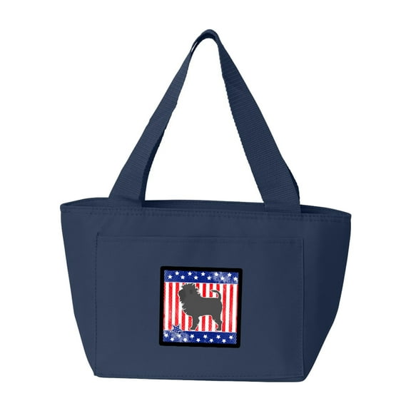 USA Patriotic Affenpinscher Lunch Bag