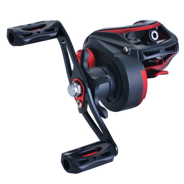 Carrete de pesca Baitcast de alta velocidad 8.1: 1 Relación de engranajes 19 + 1 bola Labymos Carrete de pesca
