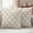 Beige Brown, variant on Green Moroccan Outdoor Waterproof Pillow Covers, Morocco Boho Ethnic Abstract Geometric Decorative Square Throw Pillowcase Sofa Cushion Sham for Patio/Couch/Chair, 18"x18" 2 Pack