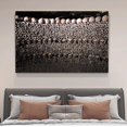 thumbnail image 4 of Skulls Catacombs Paris Bones Canvas Poster Bedroom Decor Sports Landscape Office Room Decor Gift,Frame-style,08x12inch(20x30cm), 4 of 8