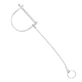 thumbnail image 1 of Heavy Duty Trailer Coupler Pin Lock with Safety Chain Connector for Coupler and Tow Hitch Receiver, 1 of 8