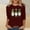 A959 Wine, variant on St. Patrick's Day Festive T-Shirt for Women Gnomes Shamrock Graphic Crewneck Long Sleeve Relaxed Fit Soft Breathable Holiday Tee Top