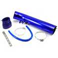 thumbnail image 1 of Universal 3inch Car Air Intake Pipe Modification Kit Aluminum Alloy 76mm Intake Duct Pipe Blue, 1 of 7