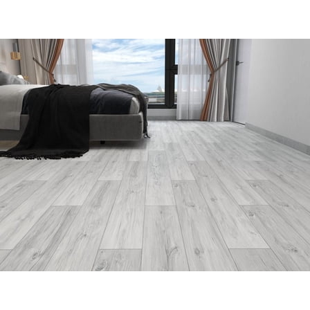 SELECT-PRO 22 mil, Click-In SPC Flooring, 5.7mm GSilver Leaf